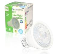 LOWENERGIE 5W GU10 LED Spotlight Bulbs - Pack of 1 Warm White 3000K Downlights [Energy Class F]
