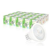 LOWENERGIE 5W GU10 SMD LED Spotlight Lamp Downlight F Rated Bulbs Lights 240V (Warm White 3000K, 20 Pack)