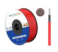 Lowenergie 6mm Solar Photovoltaic Pv Cable, Red 5M
