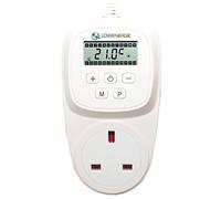 Lowenergie 7 Day Programmable Plug In Digital Thermostat for Electric Heating & Hydroponic Greenhouse use