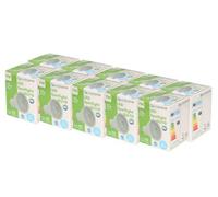 Lowenergie 75W Equivalent Brightness Gu10 7W Led Spotlight - Day White - Pack Of 10