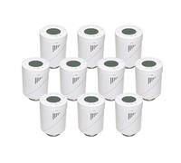 LOWENERGIE Electronic TRV Radiator Thermostat Valve Digital Programmable Head Thermostatic (10, Programmable Thermostat)