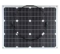 Lowenergie Flexible ETFE Solar Panel PV Photo-Voltaic. Ideal for Caravans, Boats, Gardens, Camping & Motorhomes. (50W)