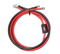 LOWENERGIE Inverter Power Cable Hi-Flex PVC Battery Wire with Ring Connectors 25mm2, 0.5 Metre
