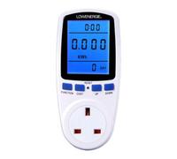 Lowenergie Large Screen Plug In Energy Monitor - Pack Of 2