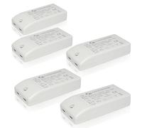 LOWENERGIE LED Driver Power Supply Transformer, 12w 240V - DC 12V, for Light Strips, LED Bulbs and Ring Doorbell (5)