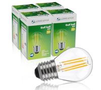 LOWENERGIE LED Filament Light Bulb G45 Golf Ball E27 Screw 5.9W 80W Equivalent Warm White 2700K Energy Saving (4)