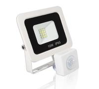 LOWENERGIE LED FloodLight Waterproof IP65 (10w PIR, White)