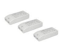 Lowenergie Led Transformer Power Supply / Driver For Led Strips - Power 12W - Pack Of 3