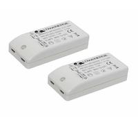 Lowenergie Led Transformer Power Supply / Driver For Led Strips - Power 18W - Pack Of 2