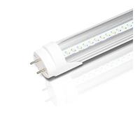 LOWENERGIE LED Tube Light T8 Fluorescent Replacement 4ft, 120cm High LUX Energy Saving (1, 6000K Clear) (1, Clear)