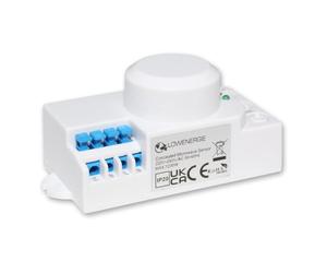 Lowenergie Lighting Microwave Sensor Switch Occupancy Detection Time Delay 1200w Adjustable