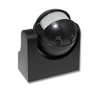 LOWENERGIE Occupancy Sensor PIR Motion Light Switch Wall Mounted black
