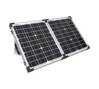Lowenergie Portable Mono Folding Solar Panel Kit 12v Battery Charger Camping Caravans (40W)