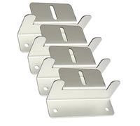 LOWENERGIE Solar Panel Mounting Bracket Metal Aluminium Set Kit (4 Piece)