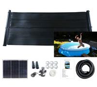 Lowenergie Solar Thermal Water Heater Mat 0.66M X 1.5M, 2 Mats, Pump And 20W Solar Panel Kit