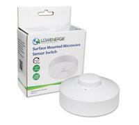 Lowenergie Surface Mounted Microwave Sensor Switch Occupancy Detection