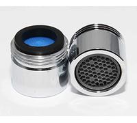 LOWENERGIE Tap Aerator 18mm Male,6ltr per Minute, Water, Energy Saving Reduce Bills Chrome. Pack Sizes (4)