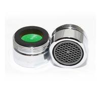 LOWENERGIE Tap Aerator 20mm Male, 4ltr per Minute, Water, Energy Saving Reduce Bills Chrome. Pack Sizes (4)