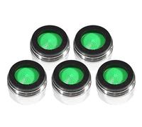 LOWENERGIE Tap Aerator 24mm Male,2ltr per Minute,Water, Energy Saving Reduce Bills Chrome. Pack Sizes (5)