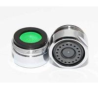 LOWENERGIE Tap Aerator 24mm Male,2ltr per Minute,Water, Energy Saving Reduce Bills Chrome. Pack Sizes (4)