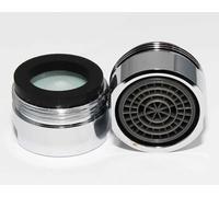 LOWENERGIE Tap Aerator 24mm Male, 4ltr per Minute, Water, Energy Saving Reduce Bills Chrome. Pack Sizes (6)