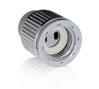 Lowenergie Water Saving Shower Head with Stop Valve - Eco-Regular Flow, Tool-Free Screw-On Fit for Boats, Motorhomes, Caravans & Homes