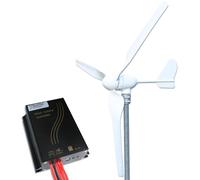 LOWENERGY 500W 12V Wind Turbine Generator Kit with High Wind Controller - Off-Grid Renewable Power for Boats, Caravans, Cabins and Remote Systems