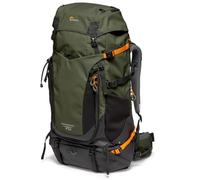 Lowepro PhotoSport PRO BP 70L AW IV with Recycled Fabrics, Camera Backpack for Reflex and Mirrorless, Front and Rear Access, Removable Camera Insert, Accessory Straps, Size M/L, Dark Grey/Green