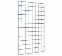 Lower Arch Garden Fence Set Green Garden Barrier Outdoor Border Edging vidaXL