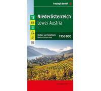Lower Austria Road and Leisure Map: Street and Activity Map