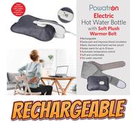 Lower Back Pain Relief Belt and Rechargeable Electric Hot Water Bottle Warmer