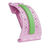 Lower Back Stretcher | Back Stretching Board | 3-Level Adjustable Corrector Non-Slip Ergonomic Lumbar Massager for Men Workout Yoga Home Exercise