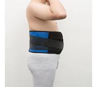 Lower Back Support Brace for Men and Women - ZWEBY Big Size 5XL 6XL Waist Posture Corrector Belt for Pain Relief Massage Band (4XL)