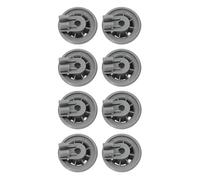 Lower Basket Roller Wheels 611475 165314 00611475，Compatible For Bosch，Compatible For Siemens，Household Dishwasher Replacement Spare Parts(8pcs)