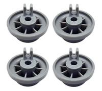 Lower Basket Wheels for Dishwashers and Dishwashers, Set of 4 Dishwasher Wheels, Universal Basket Rollers, Dishwasher Replacement Parts for Many Standard Bosch & Siemens Dishwashers