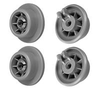 Lower Basket Wheels for Dishwashers Bosch, Siemens, Neff and Much More | Mellbree Pack of 4 Basket Wheels Dishwasher | Suitable for Many Dishwashers
