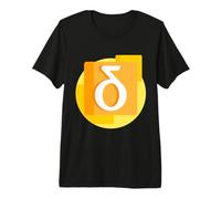 Lower Case Delta - Fourth Letter of the Gr lphabet Premium T-Shirt