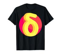Lower Case Delta - Fourth Letter of the Gr lphabet Value Graphic T-Shirt