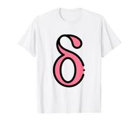 Lower Case Delta - Fourth Letter of the Gr lphabet Value Graphic T-Shirt, Men, White, M