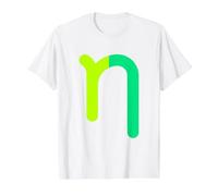 Lower Case ETA - Seventh Letter of the Gr lphabet Value Graphic T-Shirt, Men, White, S