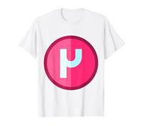 Lower Case Mu - Twelfth Letter of the Gr lphabet Value Graphic T-Shirt, Men, White, S