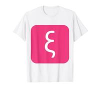 Lower Case Xi - Fourteenth Letter of the Gr lphabet Value Graphic T-Shirt, Men, White, S
