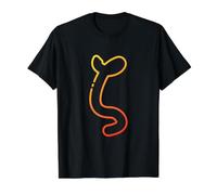 Lower Case Zeta - Sixth Letter of the Gr lphabet Value Graphic T-Shirt, Men, Black, L