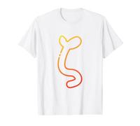 Lower Case Zeta - Sixth Letter of the Gr lphabet Value Graphic T-Shirt, Men, White, M