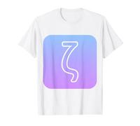 Lower Case Zeta - Sixth Letter of the Gr lphabet Value Graphic T-Shirt, Men, White, S