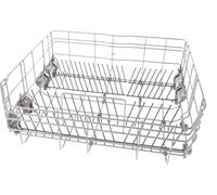 Lower crockery basket silver, 6 flip tines for single parts see 3VF5630NA/13 20003053