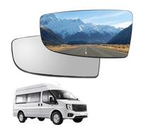 Lower Door Wing Mirror Glass, Left Side for MK8 2014-On with Back Plate, Passenger and Driver Door Convex Rearview