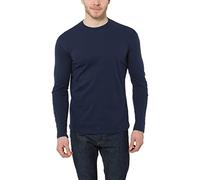 Lower East Basic Men's Long-Sleeved T-Shirt, Pack of 5, Dark Blue, XL
