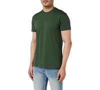 Lower East Basic Short Sleeved Men's T-Shirt, Pack of 5, Dark Green, S